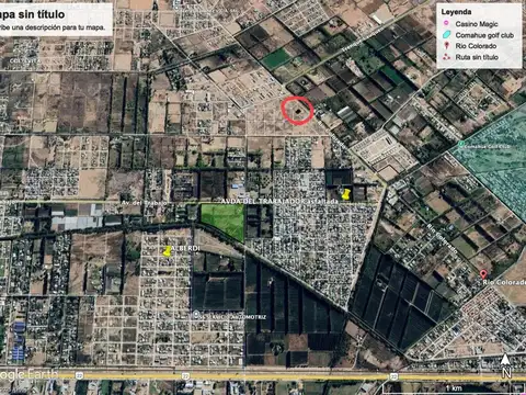 Terreno en Venta en Plottier, $ 25.000