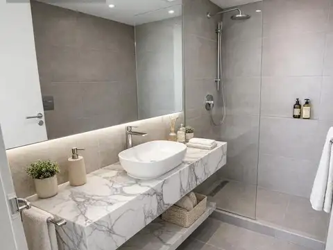 Departamento 3 ambientes con 3 baños