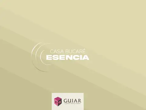 CASA BUCARE ESENCIA ETAPA 1 - DUPLEX A - LOTEO