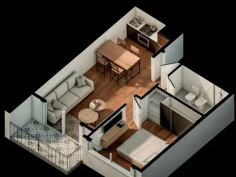 Departamento en Venta en Muñiz, USD 85.000