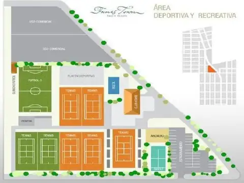 Terreno en Venta 32  mts Fondo