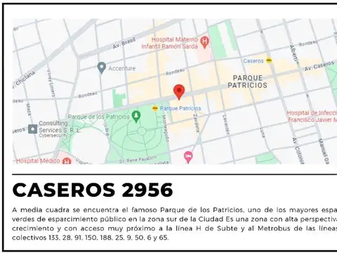 VENTA DE OFICINA COMERCIAL EN POZO EN PARQUE PATRICIO