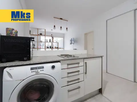 ¡Descubrì este moderno monoambiente con patio y salida a piscina! - Barracas