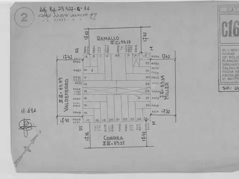Terreno en Venta 21  mts Fondo