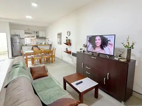 Duplex, distrubuido en una sola planta