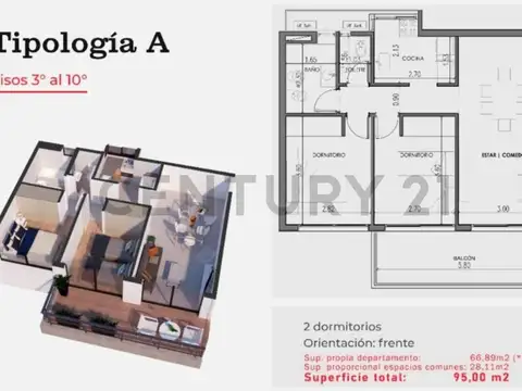 Departamento en venta