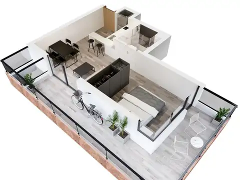 Departamento en Venta de 2 ambientes