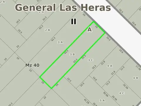 Terreno en Venta de 433,0 m2