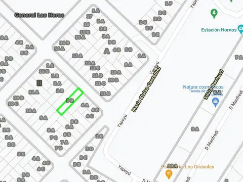 Terreno en venta - 433mts2- General Hornos