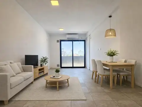 Venta departamento de un dormitorio con amplio balcón, República de la Sexta, Rosario.