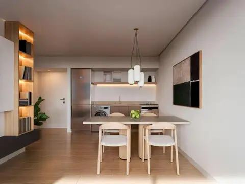 Departamento 2 ambientes con 1 baño