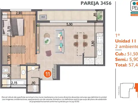 PAREJA al 3400