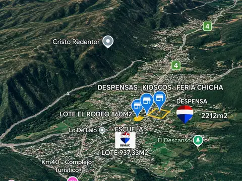 Terreno en Venta de 860,0 m2