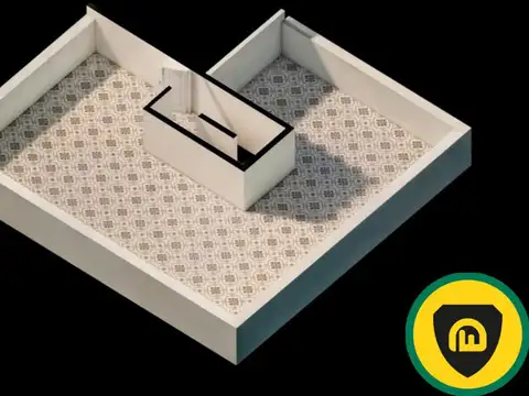 Departamento 3 ambientes con 2 baños