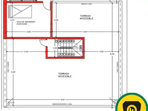 Departamento en Venta con 1 cocheras