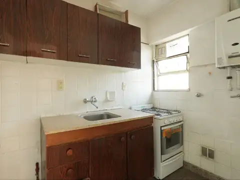 Departamento 2 ambientes todo luz en San Cristobal