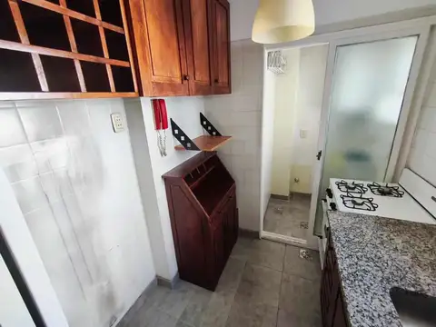 Departamento 2 ambientes con 1 baño