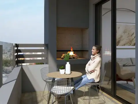 Departamento en Venta de 1 dormitorio