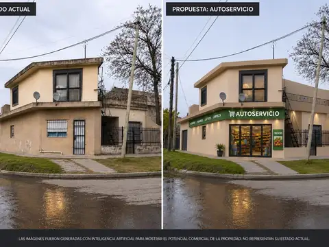 VENTA LOTE CASA 3 AMBIENTES CON DEPTO V.DEL PINO