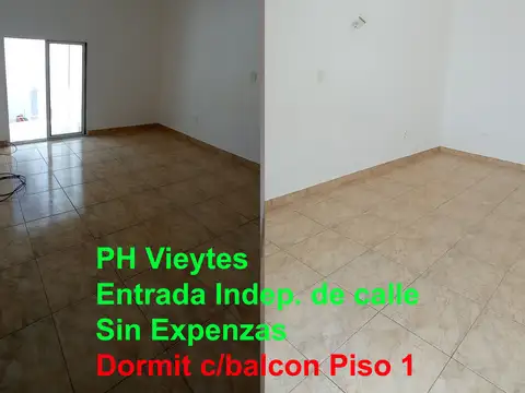 Depto Tipo Casa 4 ambientes con 1 baño