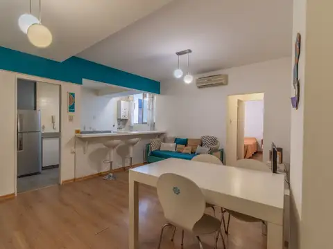 Departamento 2 ambientes con 1 baño