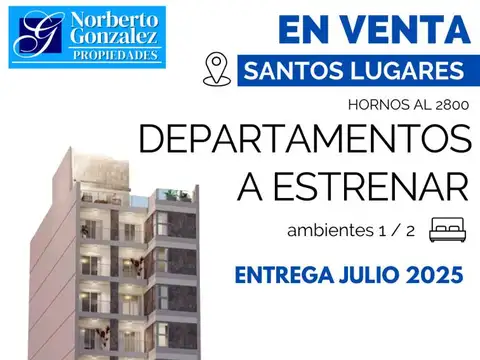 EN VENTA EN CASEROS NUEVA OBRA, INVERSION EN POZO ULTIMOS DEPARTAMENTOS - FICHA 10027