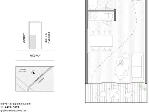 Departamento en Alquiler Apto profesional