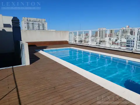 AMENITIES -  AV CABILDO - TRANSPORTES - ALQUILER AMOBLADO MONOAMBIENTE - TERRAZA