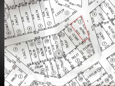 Espectacular terreno de 785 metros en CASA GRANDE