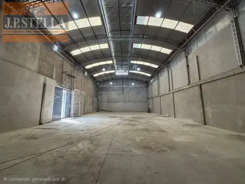 Galpón Industrial y/o Logístico en Esquina 900 m² s/ Lote 2.200 m² Frente a 2 Calles - Loma Hermosa