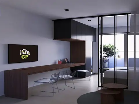 Departamento Monoambiente con 1 baño