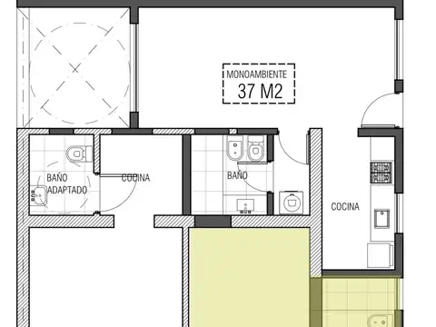 Departamento en Venta A Estrenar