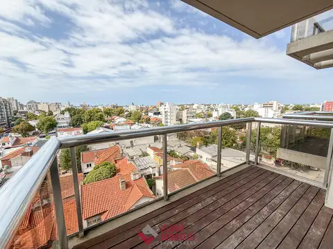 Departamento 2 ambientes con 2 baños