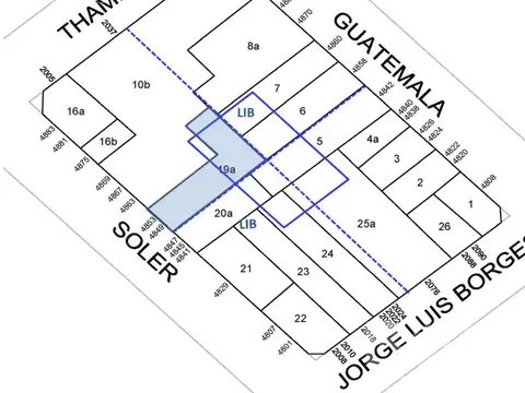 Terreno en Venta en Palermo Soho, USD 980.000