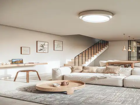 Casa de pasillo de tres dormitorios en venta con terraza y piscina en Pichincha
