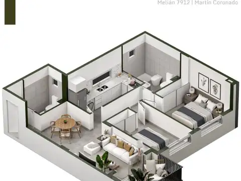 3 ambientes de Pozp