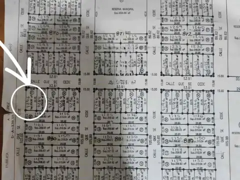 Venta Terreno en esquina Álamos Blancos
