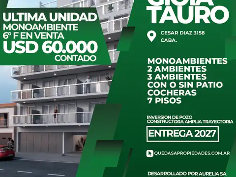 Departamento en venta en Santa Rita