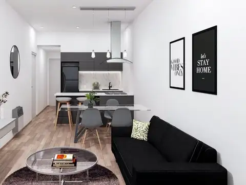 Departamento en Venta de 1 dormitorio