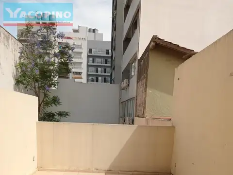 Monoambiente divisible con patio