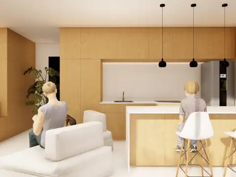 Depto Tipo Casa en Venta de 1 dormitorio