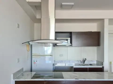 Departamento 2 ambientes con 2 baños