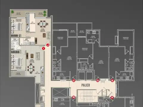 Departamento en Venta de 2 ambientes