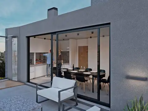 DEPARTAMENTO DE UN DORMITORIO VENTA PARRILLERO Y QUINCHO ABASTO ROSARIO
