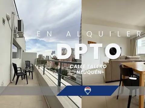 ALQUILER DEPARTAMENTO AMOBLADO CON COCHERA