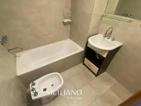 Departamento 2 ambientes con 1 baño