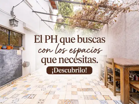 VENTA PH 3 AMBIENTES FLORESTA CON PATIO Y TERRAZA