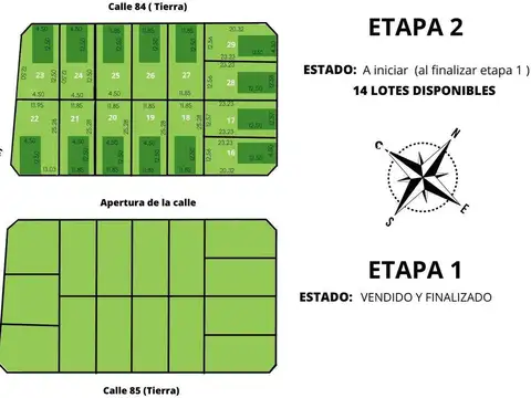 Terreno en Venta en La Plata, USD 9.500