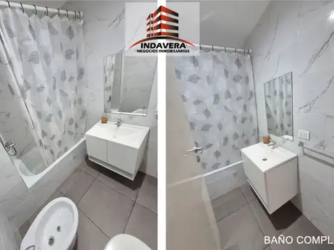 Departamento 2 ambientes con 1 baño