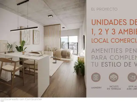 Departamento en Venta de 3 ambientes